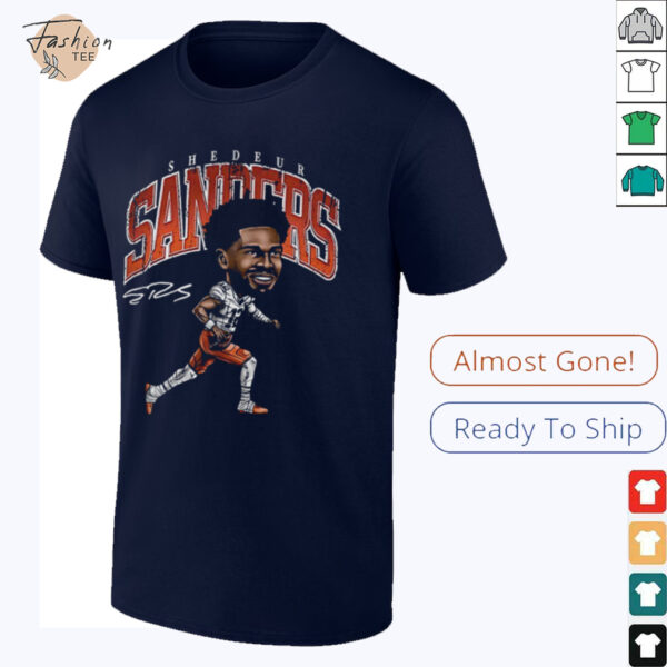 Shedeur Sanders Cleveland Browns NFL football cartoon shirt