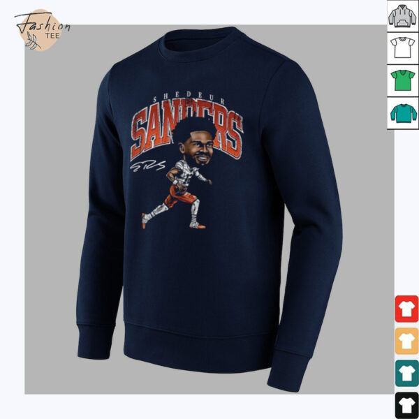 Shedeur Sanders Cleveland Browns NFL football cartoon shirt
