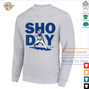 Shohei Ohtani Sho Day (Gray) Los Angeles Baseball Shirt