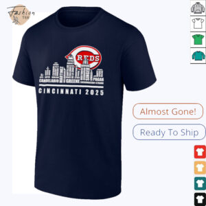 Skyline name Cincinnati Reds 2025 shirt