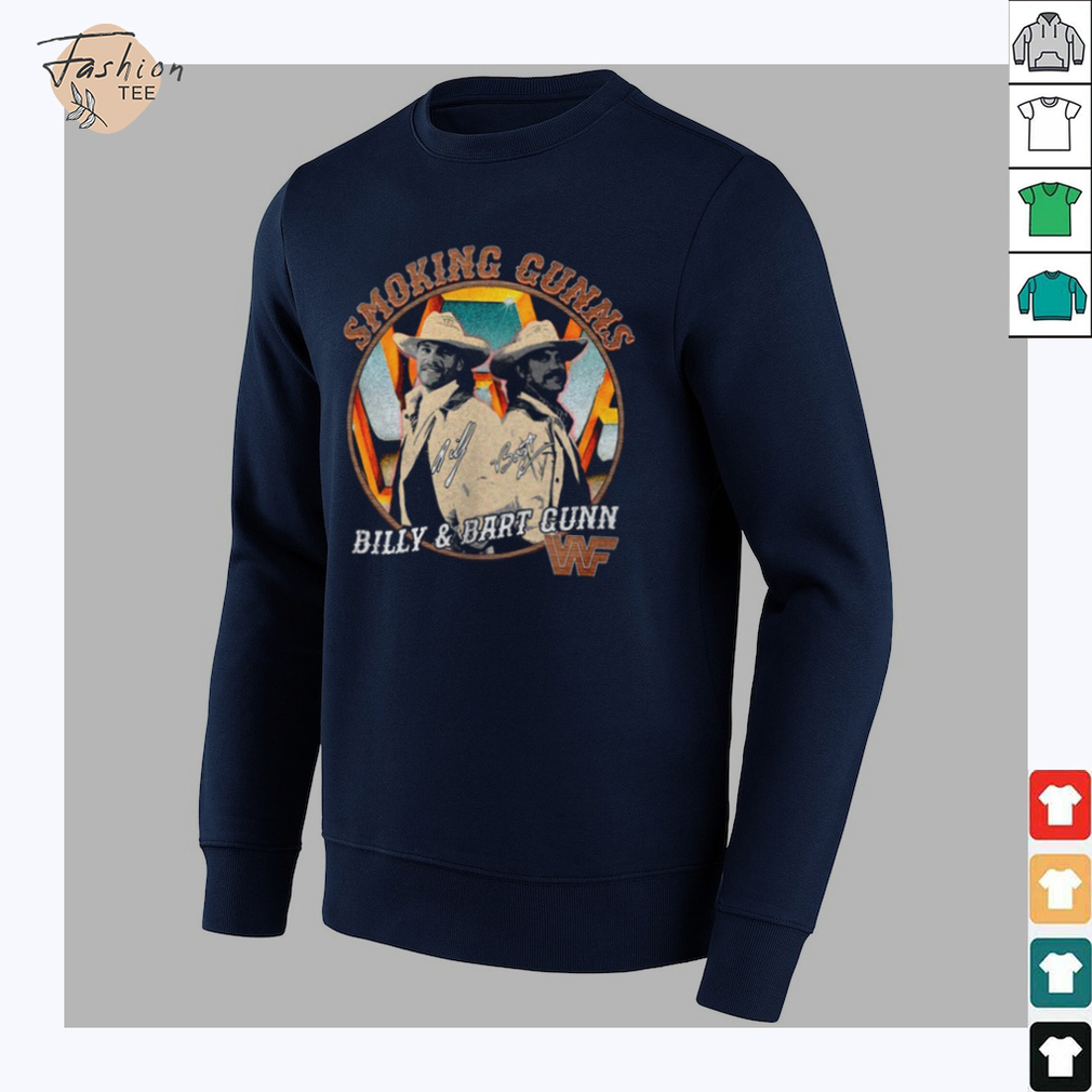 Smoking Gunns Billy and Bart Gunn signatures shirt Smoking Gunns Billy and Bart Gunn signatures shirt