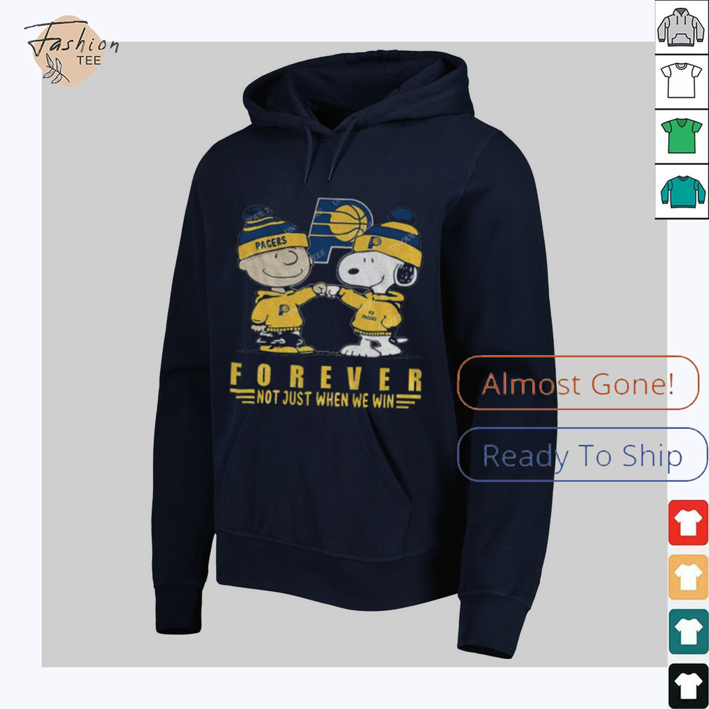 Snoopy and Charlie Brown vs Indiana Pacers NBA Forever Not Just When We Win shirt Snoopy and Charlie Brown vs Indiana Pacers NBA Forever Not Just When We Win shirt