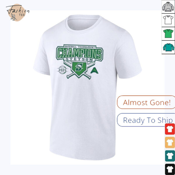 Stetson Hatters baseball Tournament Champions 2025 shirt