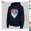 Superman (2025) Flying Silhouette Red S Shield Logo T Shirt