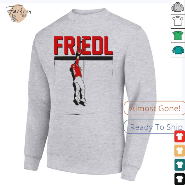 TJ Friedl Called Game Cincinnati Reds baseball shirt