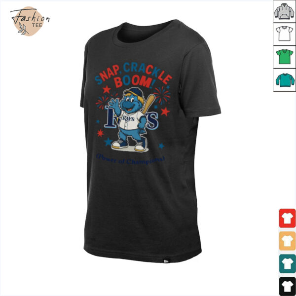 Tampa Bay Rays snap crackle boom power of champions Indepencence day shirt