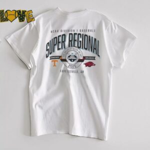 Tennessee vs Arkansas NCAA DI Baseball Super Regional 2025 the greatest show on dirt shirt
