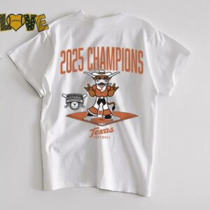 Texas Longhorns 2025 Champs Diamond NCAA Softball T Shirt