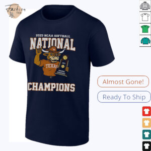 Texas Longhorns 2025 NCAA Softball National Champions Finals shirt