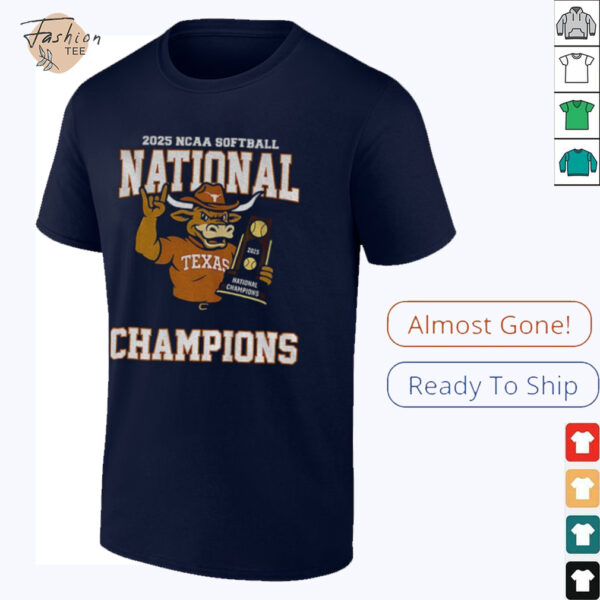Texas Longhorns 2025 NCAA Softball National Champions Finals shirt