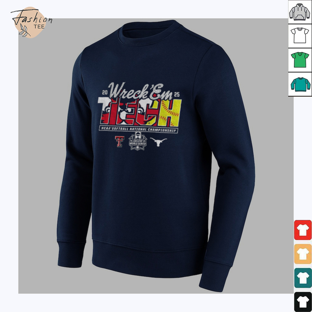 Texas Tech 2025 Softball College World Series Championship Final Wreck ‘Em Game Day shirt Texas Tech 2025 Softball College World Series Championship Final Wreck ‘Em Game Day shirt