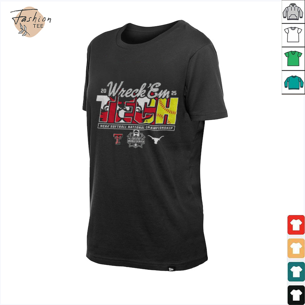 Texas Tech 2025 Softball College World Series Championship Final Wreck ‘Em Game Day shirt Texas Tech 2025 Softball College World Series Championship Final Wreck ‘Em Game Day shirt