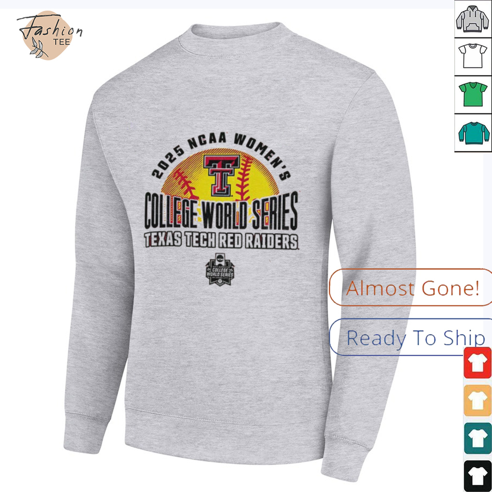 Texas Tech 2025 Softball College World Series NCAA t shirt Texas Tech 2025 Softball College World Series NCAA t shirt