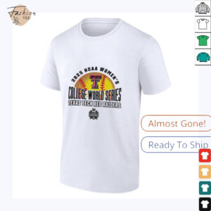 Texas Tech 2025 Softball College World Series NCAA t shirt