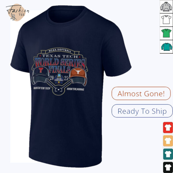 Texas Tech vs Texas Longhorn 2025 Softball College World Series Championship Finals Matchup shirt