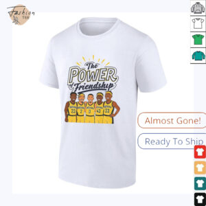 The Power of Friendship Indiana Pacers NBA Basketball cartoon shirt