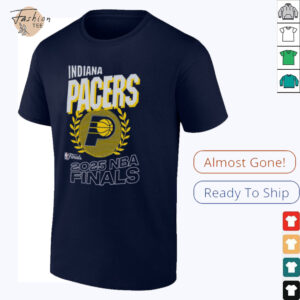 Toddler Indiana Pacers 2025 NBA Finals Roster T shirt in Navy by Nike