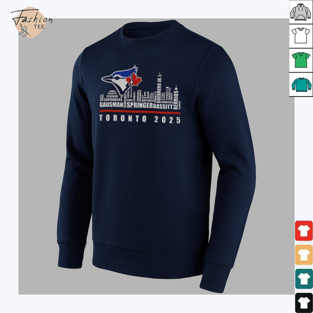 Toronto Blue Jays 2025 Skyline shirt Toronto Blue Jays 2025 Skyline shirt