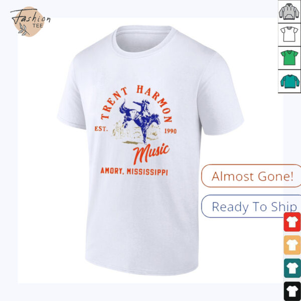 Trent Harmon music amory mississippi est 1990 shirt