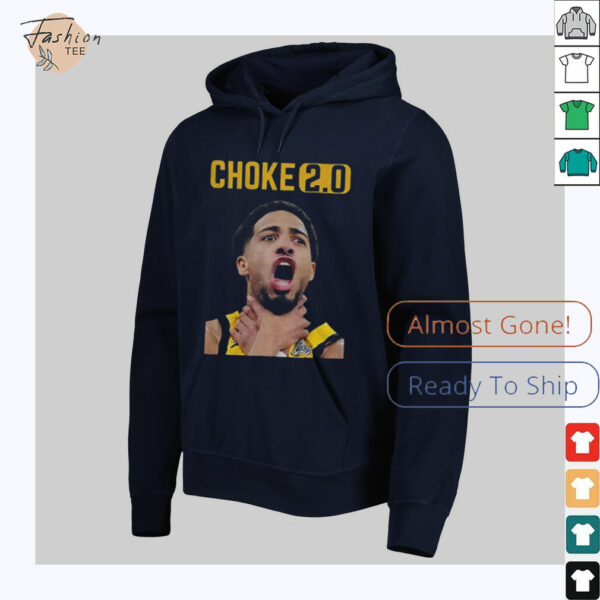 Tyrese Haliburton Indiana Pacers NBA Basketball Choke 2.0 2025 shirt