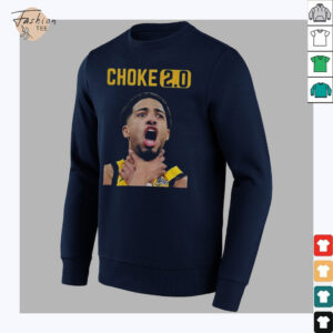 Tyrese Haliburton Indiana Pacers NBA Basketball Choke 2.0 2025 shirt