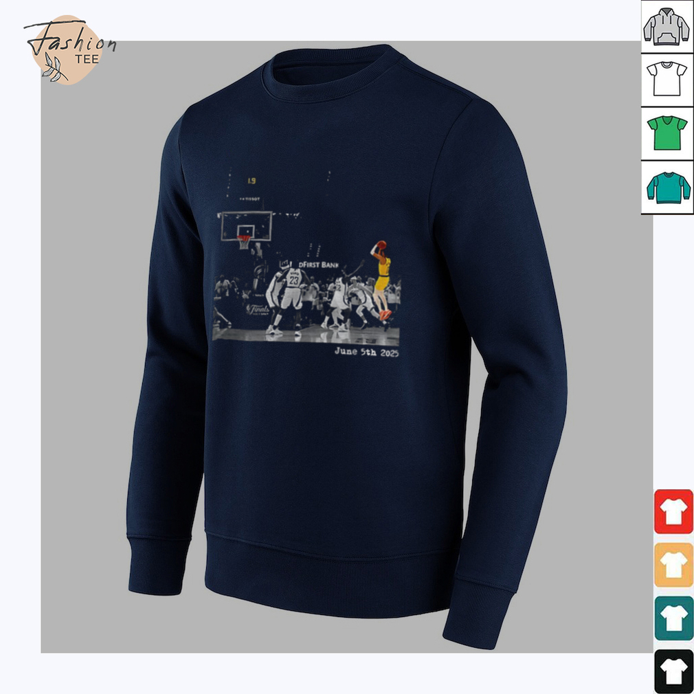 Tyrese Haliburton Indiana Pacers NBA Player Basketball Clutch Shot shirt Tyrese Haliburton Indiana Pacers NBA Player Basketball Clutch Shot shirt