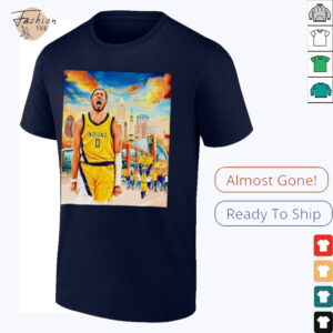 Tyrese Haliburton What The Helly Burton shirt