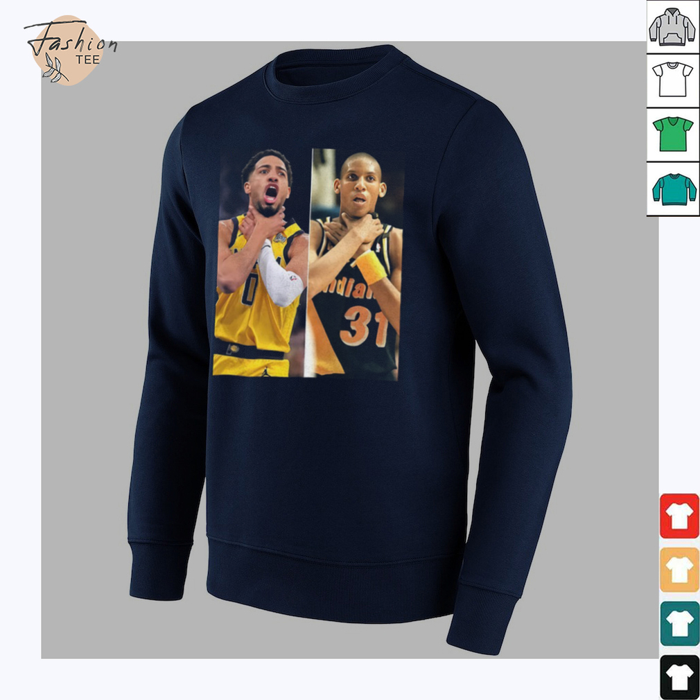 Tyrese Haliburton reggie miller Pacers overrate that choke meme shirt Tyrese Haliburton reggie miller Pacers overrate that choke meme shirt