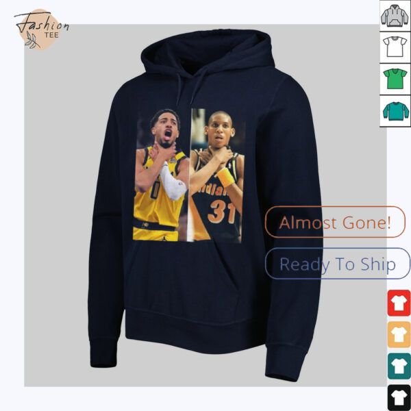 Tyrese Haliburton reggie miller Pacers overrate that choke meme shirt
