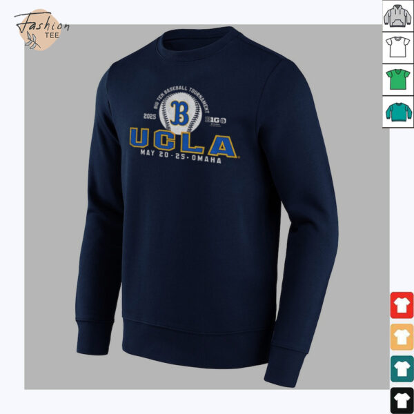 UCLA Bruins 2025 Big Ten Baseball Tournament May 20 25 Omaha shirt