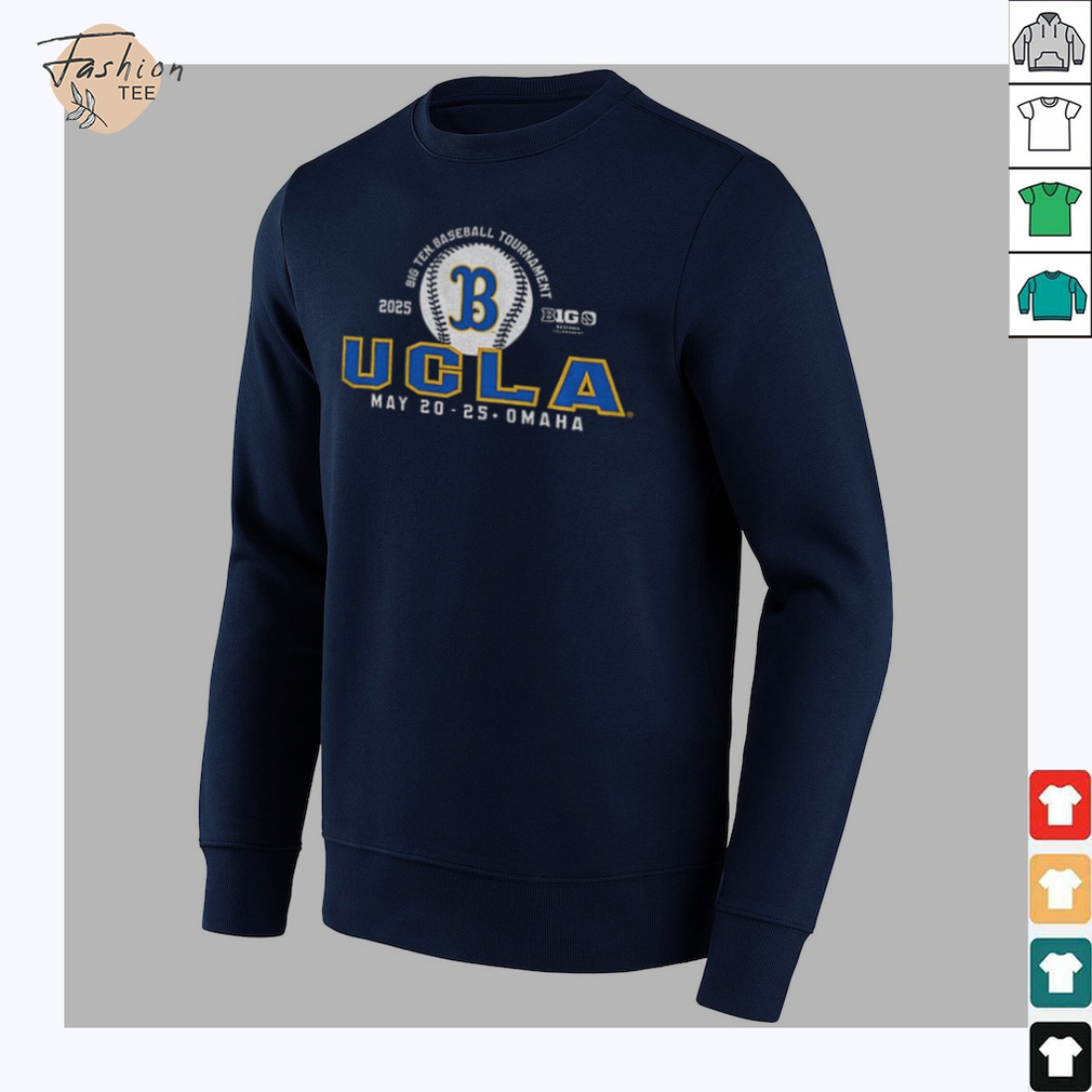 UCLA Bruins 2025 Big Ten Baseball Tournament May 20 25 Omaha shirt UCLA Bruins 2025 Big Ten Baseball Tournament May 20 25 Omaha shirt
