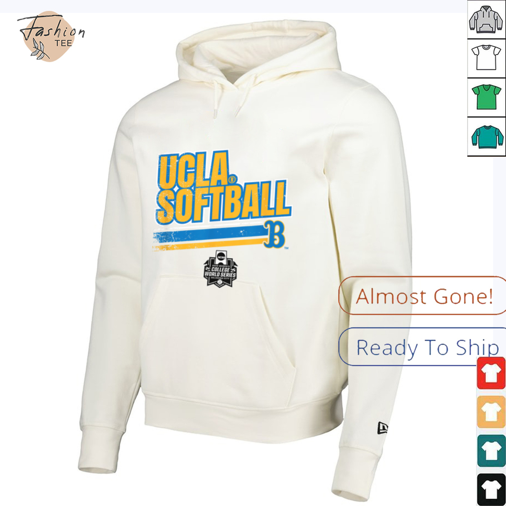 UCLA Softball_ Women's College World Series Stripe T Shirt UCLA Softball_ Women's College World Series Stripe T Shirt