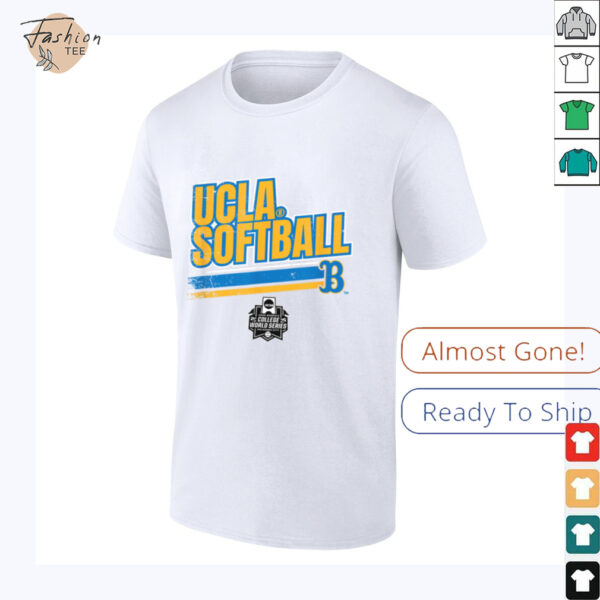 UCLA Softball_ Women’s College World Series Stripe T Shirt