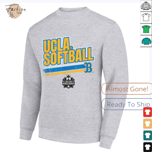 UCLA Softball_ Women’s College World Series Stripe T Shirt