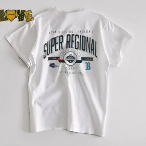 Ucla Bruins Vs UTSA Roadrunners 2025 NCAA Division I Baseball Super Regional T Shirt