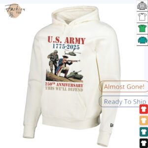 United States Army 1775 2025 250th Anniversary We Defend T Shirt (1)