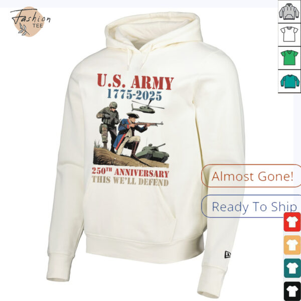 United States Army 1775 2025 250th Anniversary We Defend T Shirt (1)