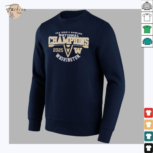 Washington Huskies 2025 IRA Men’s Rowing National Champions shirt