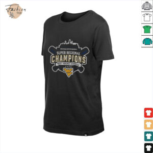 West Virginia 2025 NCAA Division Baseball Super Regionals Champions shirt