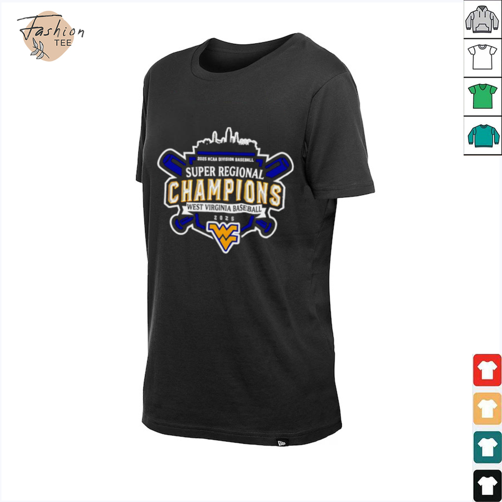 West Virginia Mountaineers 2025 NCAA D1 Super Regionals Champions logo shirt West Virginia Mountaineers 2025 NCAA D1 Super Regionals Champions logo shirt