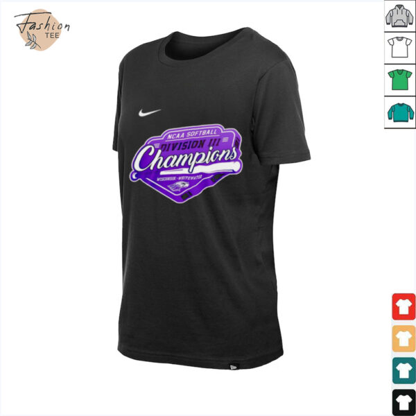 Wisconsin Whitewater Warhawks Softball NCAA Division III 2025 Champions shirt