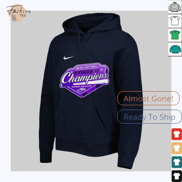 Wisconsin Whitewater Warhawks Softball NCAA Division III 2025 Champions shirt