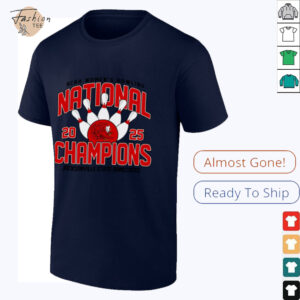 Women’s Bowling National Champions Shirt Jacksonville State 2025 NCAA Bowling National Champions T Shirt