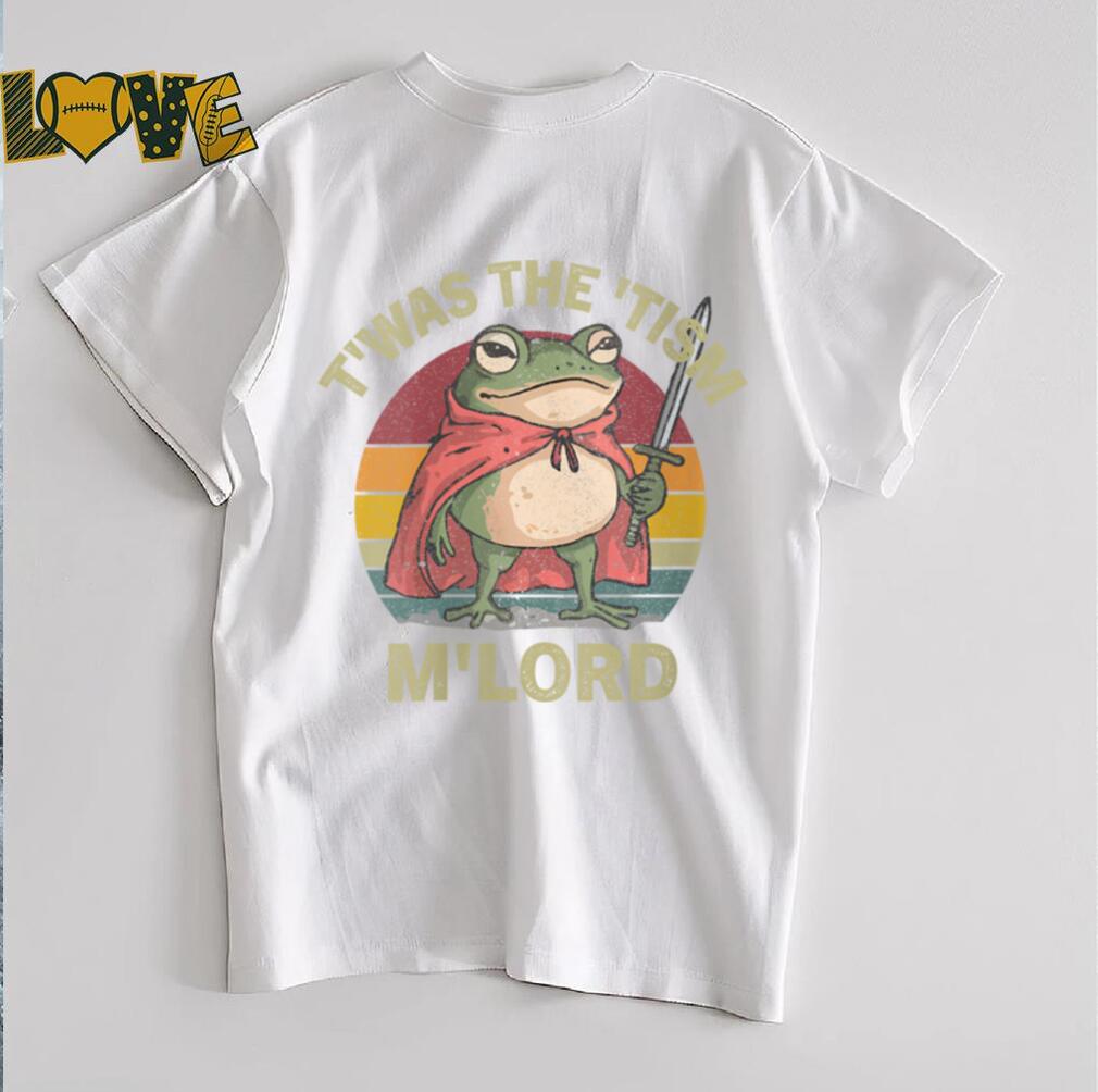 Womens Funny Memes T'was the 'Tism M'Lord Retro Frog For Men Women V Neck T Shirt Womens Funny Memes T'was the 'Tism M'Lord Retro Frog For Men Women V Neck T Shirt