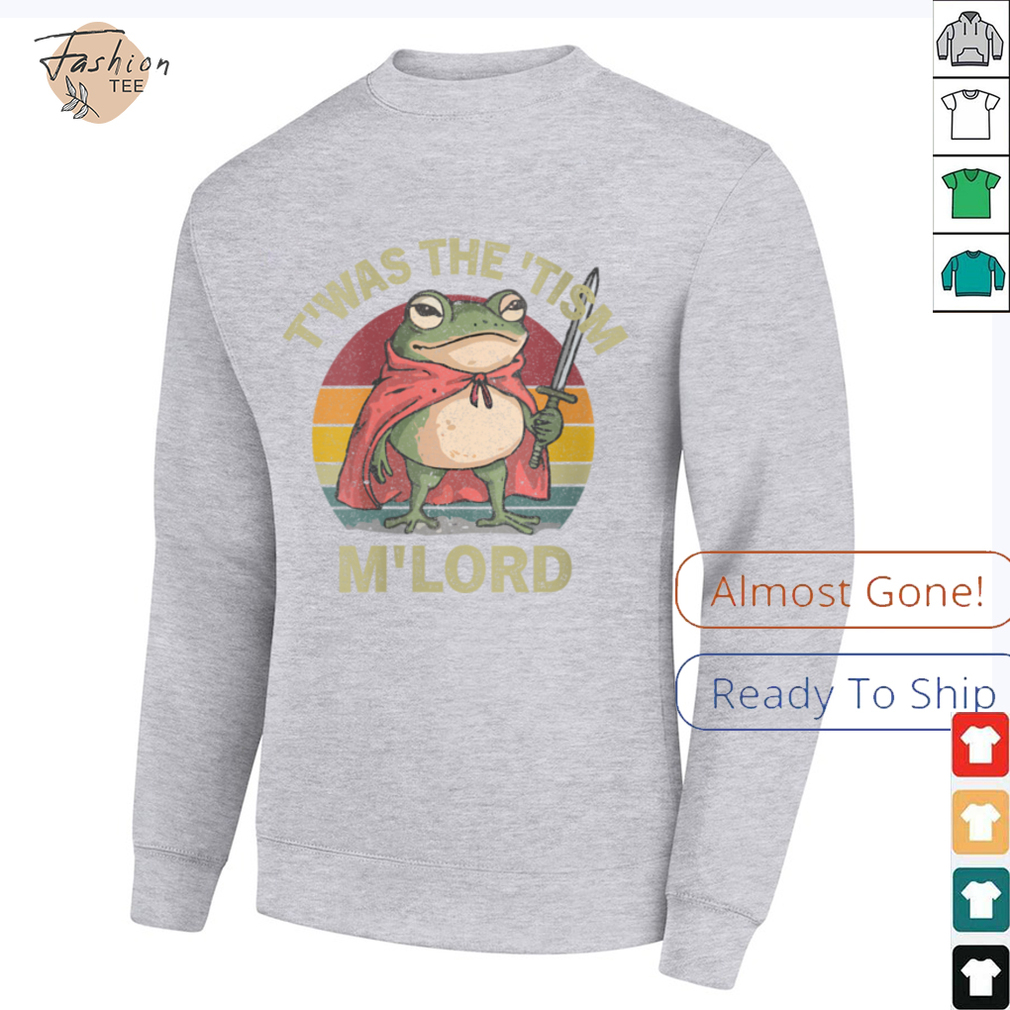 Womens Funny Memes T'was the 'Tism M'Lord Retro Frog For Men Women V Neck T Shirt Womens Funny Memes T'was the 'Tism M'Lord Retro Frog For Men Women V Neck T Shirt
