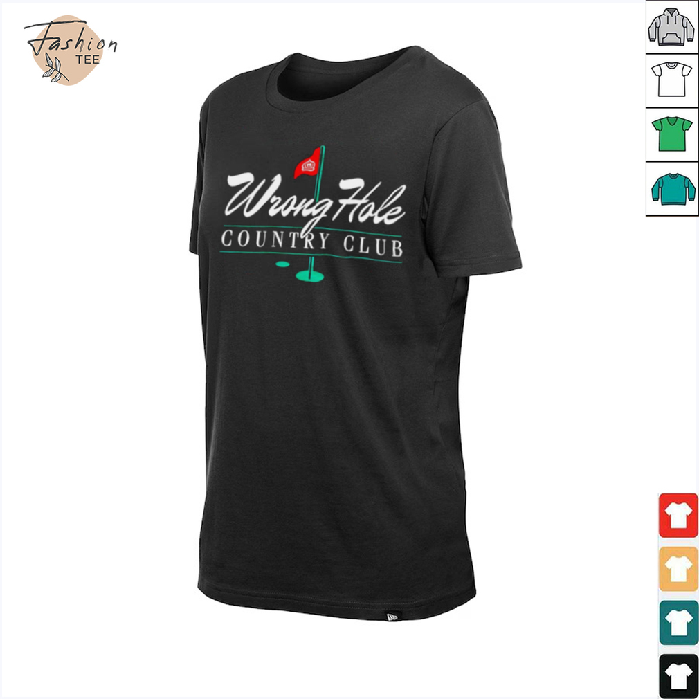 Wrong Hole country club golf shirt Wrong Hole country club golf shirt