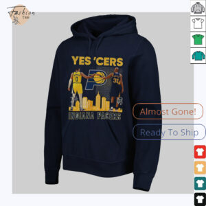 Yes’ Cers Tyrese Haliburton vs Reggie Miller Indiana Pacers NBA Basketball signatures shirt