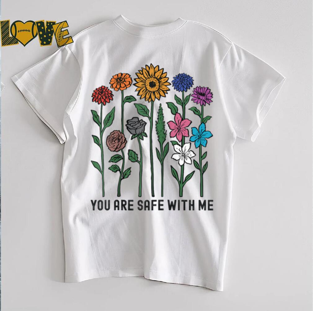 You Are Safe With Me Wildflower LGBTQ Pride Ally You’re Safe Raglan Baseball Tee You Are Safe With Me Wildflower LGBTQ Pride Ally You’re Safe Raglan Baseball Tee