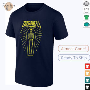 Zebrahead Lay Me To Rest Skeleton Coffin T shirts