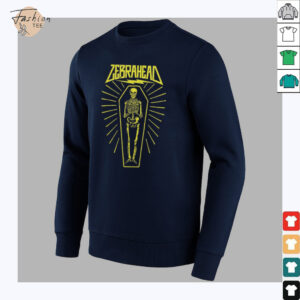 Zebrahead Lay Me To Rest Skeleton Coffin T shirts